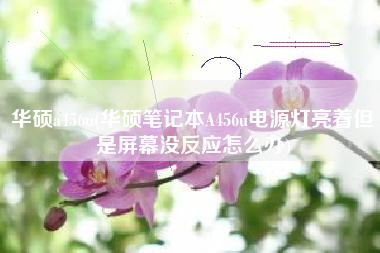 华硕a456u，华硕笔记本A456u电源灯亮着然而银幕没反应怎么办？